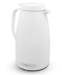 Emsa Basic Quick Tip Vacuum Flask - White, 1.5L