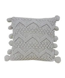 CherryPick Macrame Cushion Cover With Pillow