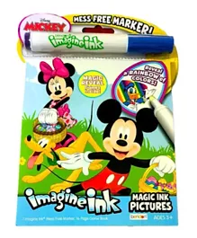 Mickey & Friends Mess Free Coloring Pad with Invisible Ink - English