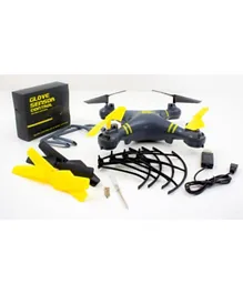 Funny Box 2.4G Glove Sensor Drone - Yellow Black
