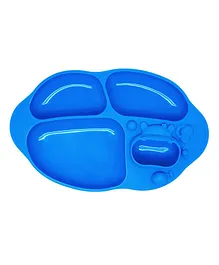 Marcus and Marcus Yummy Dips Suction Divided Plate- Lucas