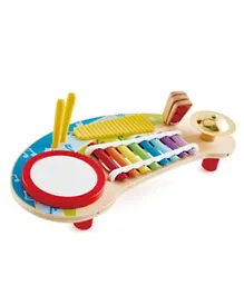 Hape 5-in-1 Mighty Mini Band Musical Wooden Instrument Set