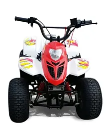 Myts Kids Pro 80 Cc Fully Automatic ATV Quad Bike - White