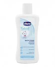 Chicco No Tears Natural Sensation Bath Foam - 200mL