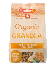 Familia Organic Honey Almond Crunch - 375g