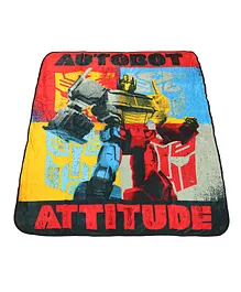 Transformer Light Weight Coral Fleece Blanket for Kids -Travel Blanket