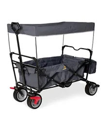 Pinolino Anthracite Folding Handcart Wagon with brakes - Paxi dix Comfort