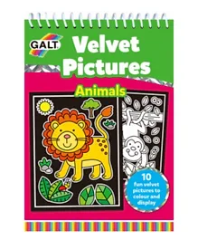 Galt Toys Animals Velvet Picture Board - 10 Sheets