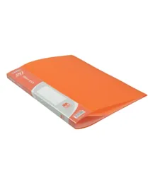 Pinak Pack of 1 Sparkles Folder With 20 Inner Sheets - Orange