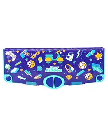 Smily Kiddos Do it Theme Pop Out Pencil Box - Blue