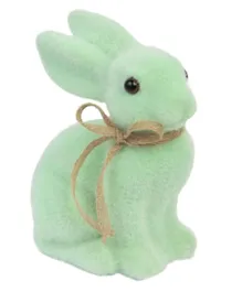 Talking Tables Easter Sage Green Grass Bunny Table Decoration - 15 cm