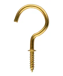 Homesmiths Brass Plated Cup Hook - 2 Inch