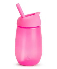 Munchkin Simple Clean Straw Cup Pink - 296mL