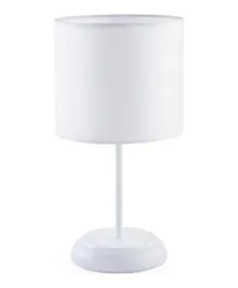 PAN Home Lucas E27 Table Lamp - White