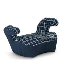 Cam Padded Booster Seat with Armrests & Belt Guide - Navy Blue