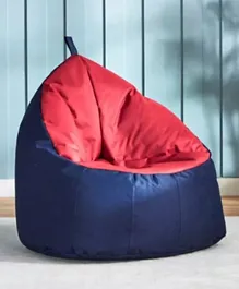 HomeBox Oxford Chair Bean Bag - Blue & Red