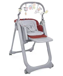 Chicco Polly Magic Relax Highchair - Red Passion