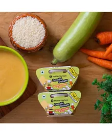Mother Nurture Stage 3 Doodhi Delights Carrots, Doodhi & Rice Pack of 2 - 100g each