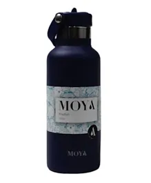 Moya Starfish Insulated Sustainable Water Bottle Navy - 500mL