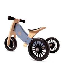 Kinderfeets 2-in-1 Tiny Tot Plus Tricycle & Balance Bike - Slate Blue