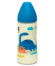 Suavinex Dino Feeding Bottle 3P Blue - 360mL