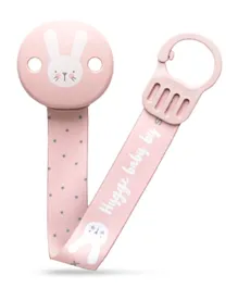 Suavinex Soother Clip With Ribbon Hygge - Pink