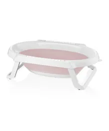 Babyjem Folding Bath Set Pink - 5 Pieces