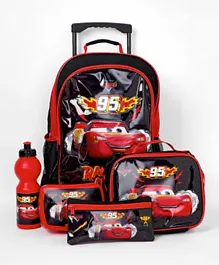 Cars 5 In 1 Trolley Value Pack - 16 Inches