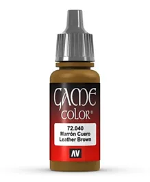 Vallejo Game Color 72.040 Leather Brown - 17mL