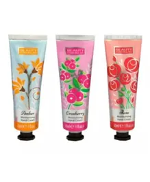 Beauty Formulas Hand Creams Pack of 3 - 30mL each