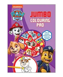 Paw Patrol Jumbo Coloring Pad - English