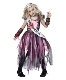 California Costumes Zombie Prom Queen Girl Costume - Multicolor