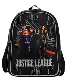 Justice League Silver Edition Backpack 16 Bp - Black