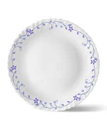 Larah Flora Opal Side Plate - White