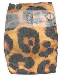 PureBorn Leopard Print Nappies Size 2 - 32 Pieces