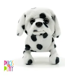 PUGS AT PLAY Furry Friends Spotty Plush Toy - 16.5 cm