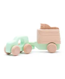 Bajo 4WD Car and Horse Toy - Mint Green