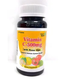 Vitane Vitamin C 500mg Dietary Supplement - 100 Tablets