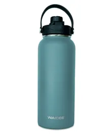 Waicee Water Bottle Charcoal Blue – 1000mL