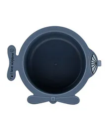 Little Angel Kids Bowls Feeding Bowl with Handle - Blue