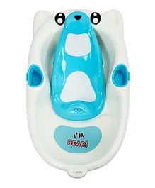 Mini Panda Mommy's Partner Bear Baby Bath Tub - Blue