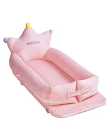 Sunveno All Season Royal Baby Bed - Pink