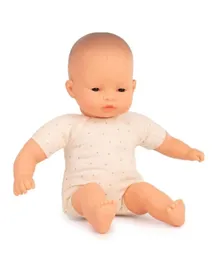 Miniland Asian Soft Body Doll - 31.75 cm