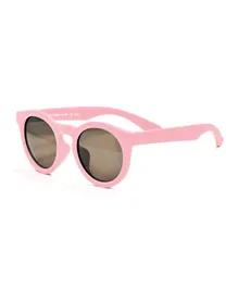 REAL SHADES Chill Smoke Lens Sunglasses - Dusty Rose