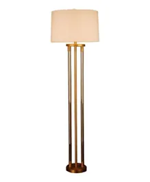 PAN Home Lucienne E27 Twin Glass Tube Floor Lamp
