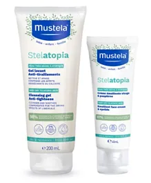 Mustela Stelatopia Cleansing Gel And Face Cream