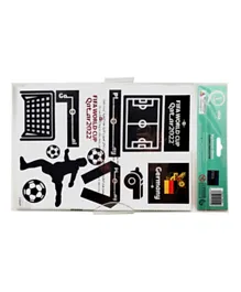 FIFA 2022 Country Big Sticker Sheets A4 Size Germany - 2 Sheets