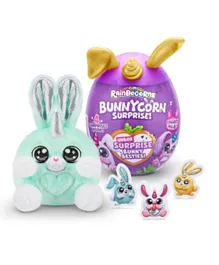 Rainbocorns Bunnycorn Surprise S1 Collectible Plush Toy - 6 Pieces