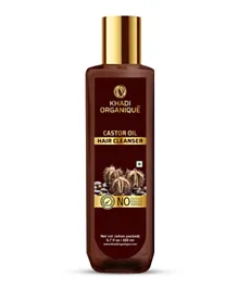 Khadi Organique Castor Oil Hair Cleanser - 200ml