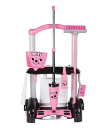 Casdon Hetty Cleaning Trolley - Pink
